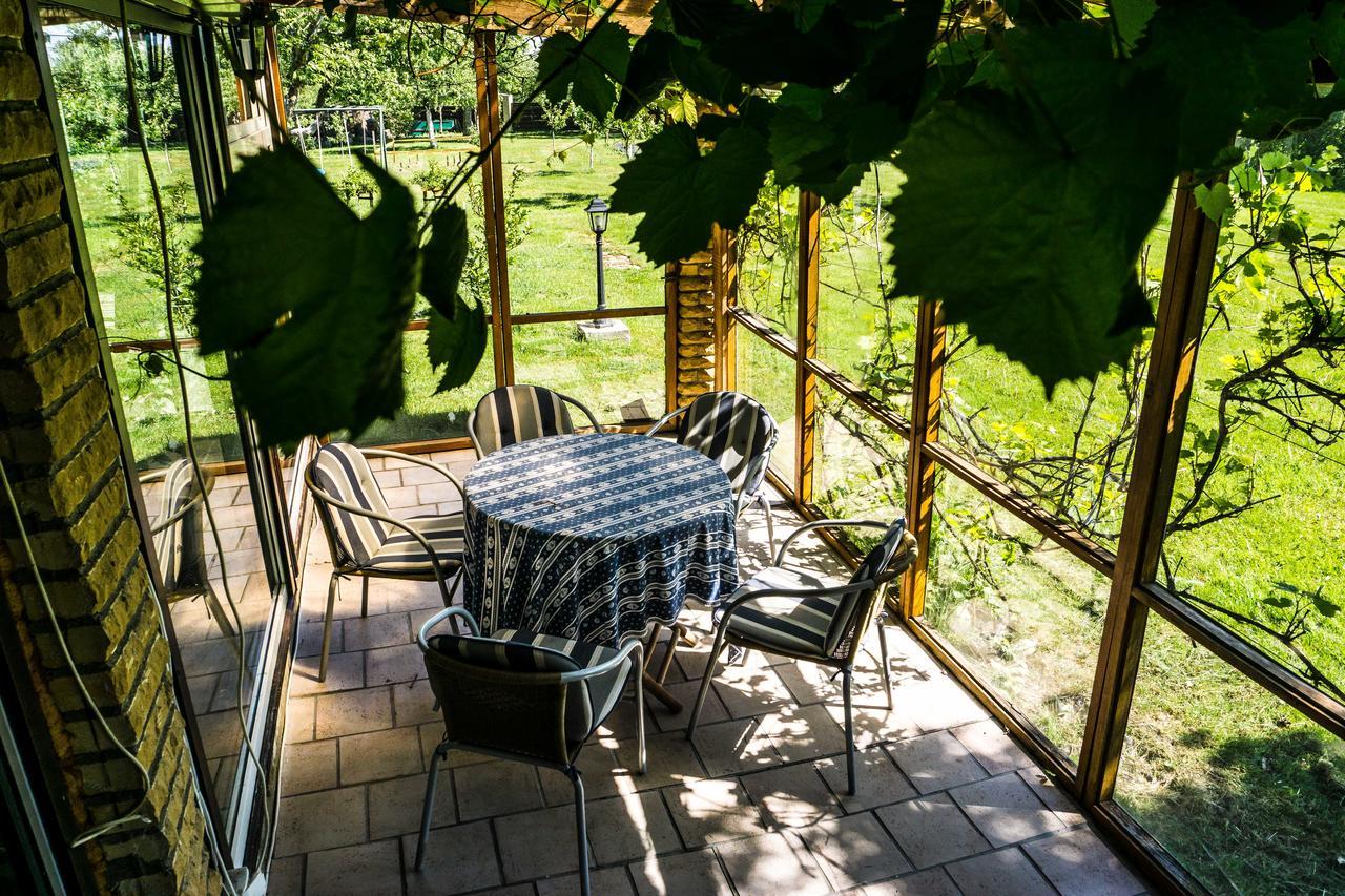 Pamario Krasto Sodyba Grumbliai Buitenkant foto
