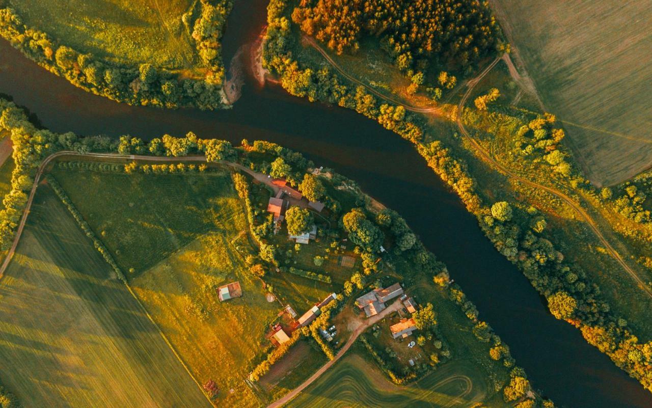 Pamario Krasto Sodyba Grumbliai Buitenkant foto