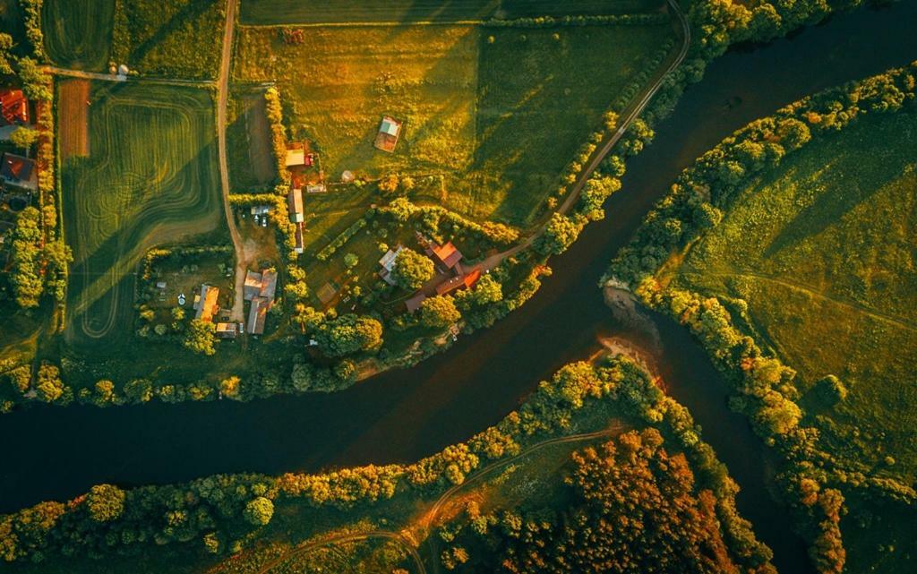 Pamario Krasto Sodyba Grumbliai Buitenkant foto